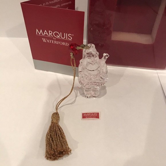 Marquis By Waterford Crystal Santa Claus 3” 4th In Series Ornament - Picture 5 of 8